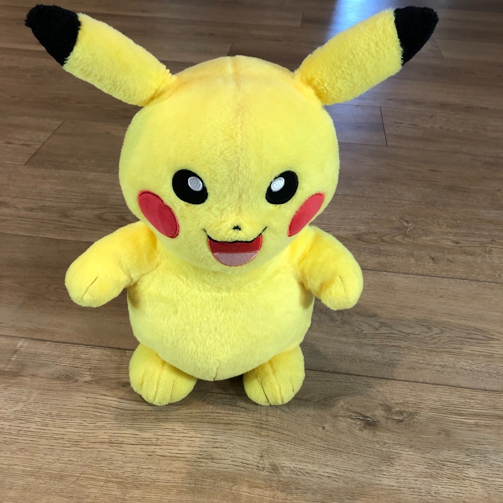 Build a Bear Pokémon‎ Pikachu Plush Stuffed Animal Nintendo 2017 Large